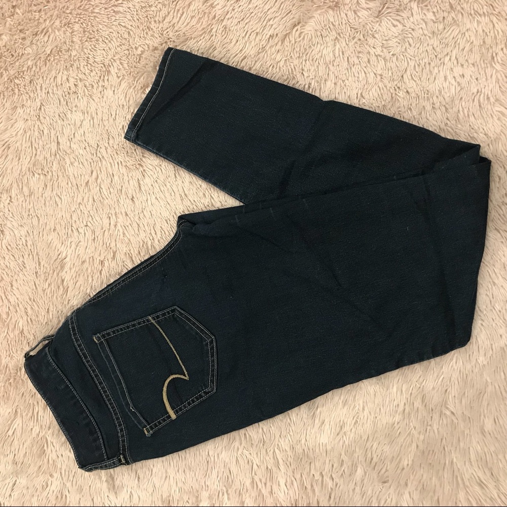 Dark Wash Stretchy Jeans